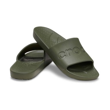 ZUECOS MUJER CROCS SLIDE ARMY VERDE - 2