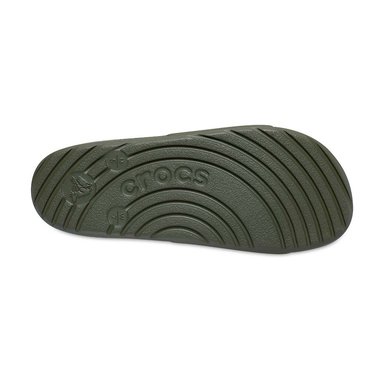 ZUECOS MUJER CROCS SLIDE ARMY VERDE - 4