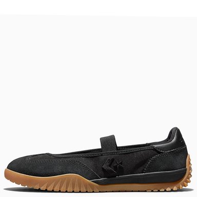 ZAPATILLAS MUJER CONVERSE URBANAS NEGRO RUN STAR TRAINER BALLET FLAT - 4