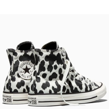 ZAPATILLAS MUJER CONVERSE URBANAS NEGRO CHUCK TAYLOR ALL STAR COW PRINT - 5