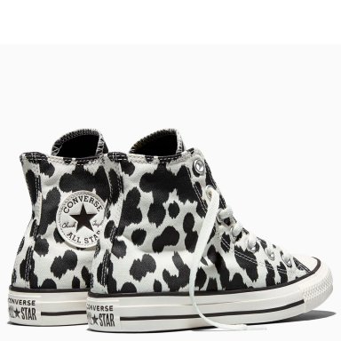 ZAPATILLAS MUJER CONVERSE URBANAS NEGRO CHUCK TAYLOR ALL STAR COW PRINT - 5