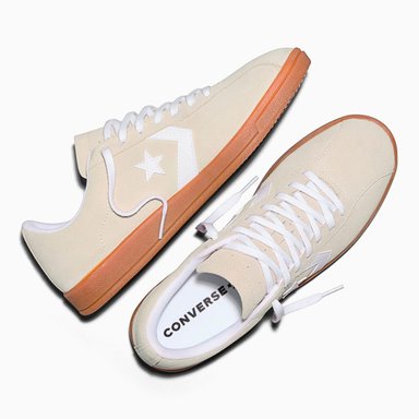 ZAPATILLAS MUJER CONVERSE URBANAS CREMA ALL STAR CLASSIC TRAINER SUEDE - 5