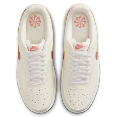 ZAPATILLAS MUJER NIKE URBANAS CREMA W NIKE COURT VISION LO NN - 3