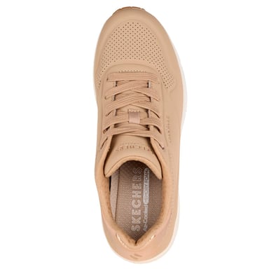 ZAPATILLAS MUJER SKECHERS URBANAS BEIGE UNO WEDGE - 4