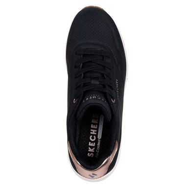 ZAPATILLAS MUJER SKECHERS URBANAS NEGRO UNO WEDGE - 5
