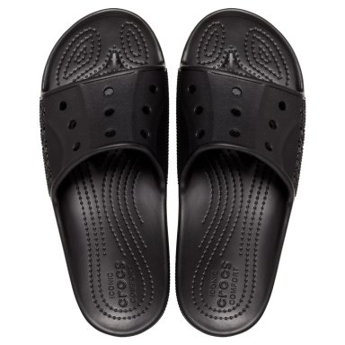 SANDALIAS MUJER CROCS NEGRO BAYA II SLIDE - 4