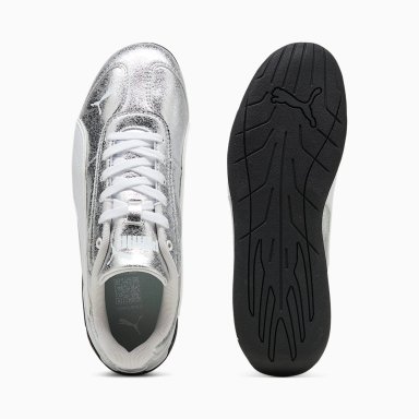 ZAPATILLAS URBANAS MUJER PUMA REPLICATCH METALLIC WHISPE PLATEADO - 4