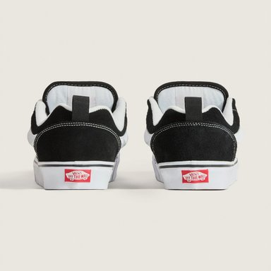 ZAPATILLAS MUJER VANS URBANAS NEGRO KNU SKOOL  CUERO - 4