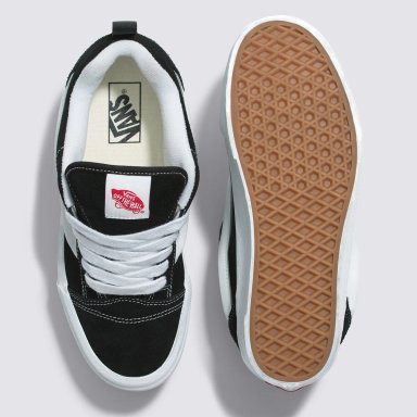 ZAPATILLAS MUJER VANS URBANAS NEGRO KNU STACK CUERO - 3