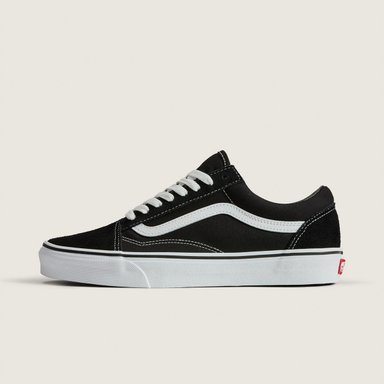 ZAPATILLAS MUJER VANS URBANAS NEGRO UA OLD SK CUERO - 2