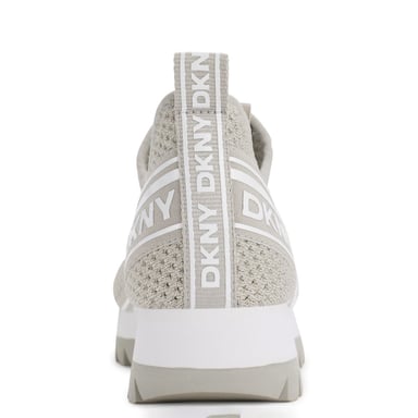 ZAPATILLAS MUJER DKNY CASUALES PLATA K1440498-F9G - 2