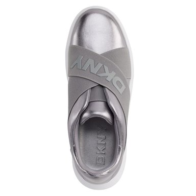 ZAPATILLAS MUJER DKNY CASUALES PLATA K4401359-NIC - 3