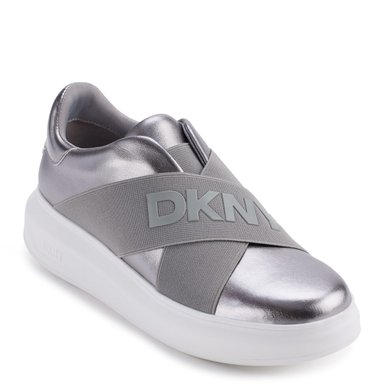 ZAPATILLAS MUJER DKNY CASUALES PLATA K4401359-NIC - 2