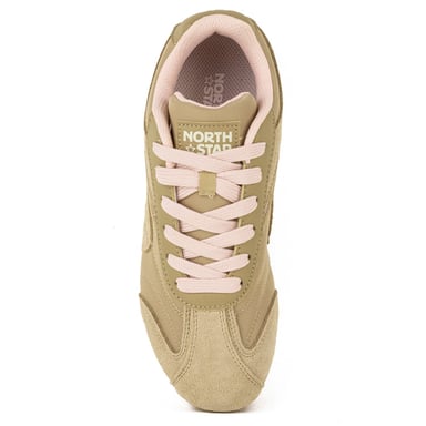 ZAPATILLAS MUJER NORTH STAR CASUALES BEIGE RETRORACE - 4
