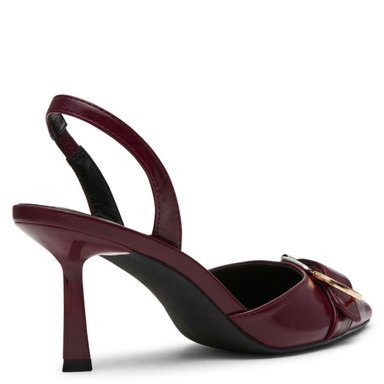 ZAPATOS DE VESTIR MUJER STEVE MADDEN GUINDA BAND BORDEAUX SHINY PARIS - 4