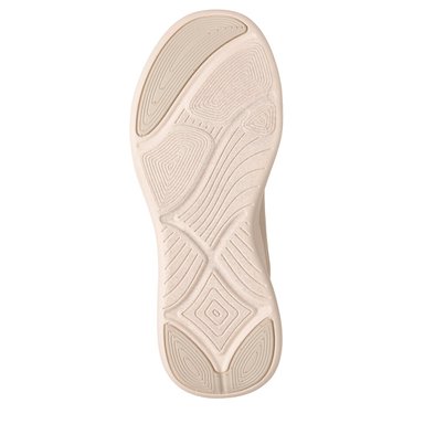 ZAPATILLAS MUJER SKECHERS URBANAS CREMA BOBS MODA FLEX - 6