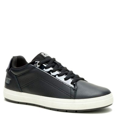 ZAPATILLAS MUJER CATERPILLAR URBANAS NEGRO CUERO - 2