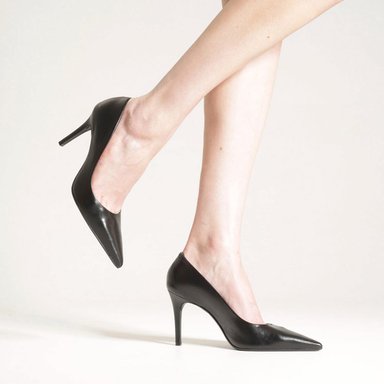 ZAPATOS DE VESTIR CUERO MUJER AREZZO NEGRO - 2