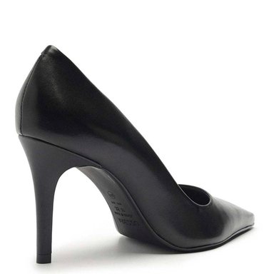 ZAPATOS DE VESTIR CUERO MUJER AREZZO NEGRO - 4