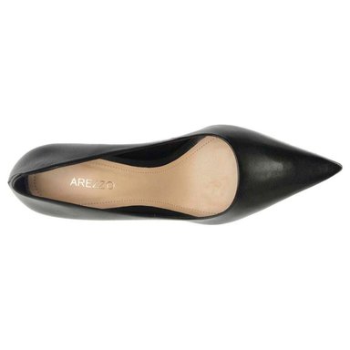 ZAPATOS DE VESTIR CUERO MUJER AREZZO NEGRO - 5