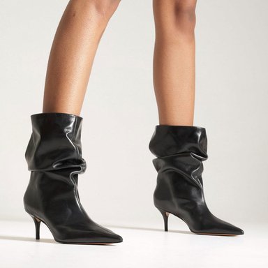 BOTINES MUJER AREZZO NEGRO - 6