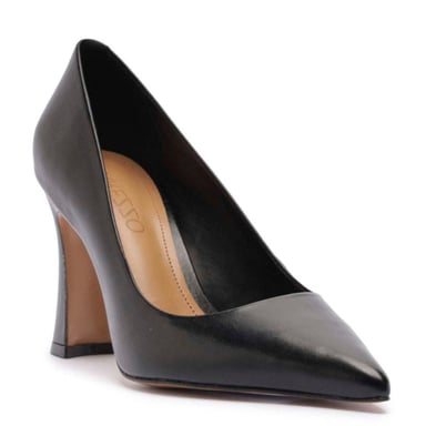 ZAPATOS DE VESTIR CUERO MUJER AREZZO NEGRO - 2
