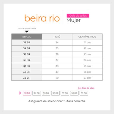 ZAPATOS VESTIR MUJER BEIRA RIO NEGRO 4122.1400.30277.15745 - 2
