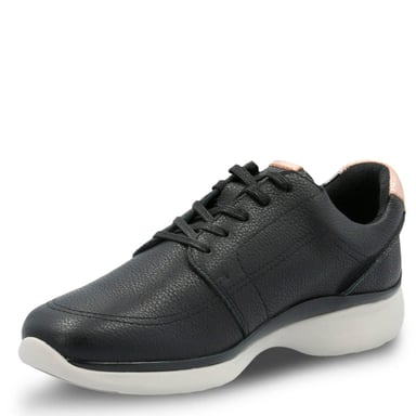 ZAPATILLAS DE CUERO MUJER HUSH-PUPPIES NEGRO GOSS - 4