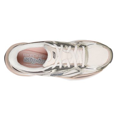 ZAPATILLAS MUJER SKECHERS URBANAS CREMA STAMINA SPORT - 4