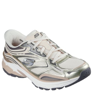 ZAPATILLAS MUJER SKECHERS URBANAS CREMA STAMINA SPORT - 2