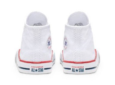 ZAPATILLAS UNISEX CONVERSE URBANAS BLANCO INFANTE CTAS CORE HI - 6