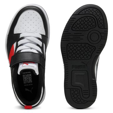 ZAPATILLAS NIÑO PUMA URBANAS BLANCO PUMA REBOUND V6 LO AC+ PS - 4