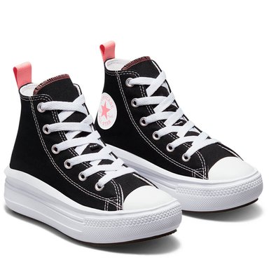 ZAPATILLAS NIÑO CONVERSE URBANAS NEGRO CHUCK TAYLOR ALL STAR MOVE PLATFORM HI - 3