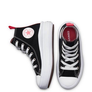 ZAPATILLAS NIÑO CONVERSE URBANAS NEGRO CHUCK TAYLOR ALL STAR MOVE PLATFORM HI - 4