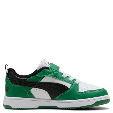 ZAPATILLAS NIÑO PUMA URBANAS VERDE PUMA REBOUND V6 LO AC+ PS