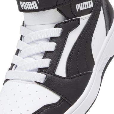 ZAPATILLAS NIÑO PUMA URBANAS BLANCO PUMA REBOUND V6 MID AC+ PS - 5