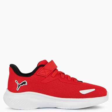 ZAPATILLAS NIÑO PUMA URBANAS ROJO SKYROCKET AC+ PS SMASH 3.0 L GLITTER VELCRO V INF - 3