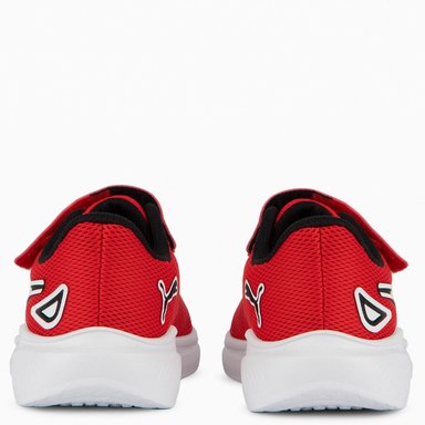 ZAPATILLAS NIÑO PUMA URBANAS ROJO SKYROCKET AC+ PS SMASH 3.0 L GLITTER VELCRO V INF - 5