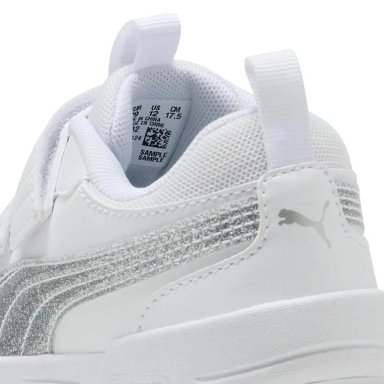ZAPATILLAS NIÑA PUMA URBANAS BLANCO PUMA MULTIFLEX 2 GLITZ FS V PS 403211 02 - 3