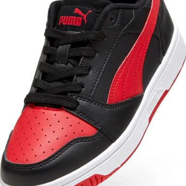 ZAPATILLAS NIÑO PUMA URBANAS NEGRO PUMA REBOUND V6 LO JR - 5