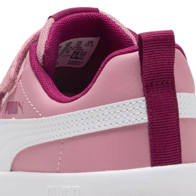 ZAPATILLAS NIÑA PUMA URBANAS ROSADO COURTFLEX V3 V PS - 6