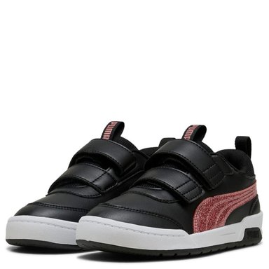 ZAPATILLAS NIÑA PUMA URBANAS NEGRO PUMA MULTIFLEX 2 GLITZ FS - 2
