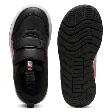 ZAPATILLAS NIÑA PUMA URBANAS NEGRO PUMA MULTIFLEX 2 GLITZ FS - 4