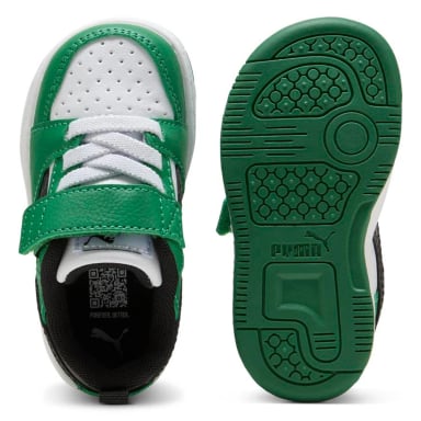 ZAPATILLAS NIÑO PUMA URBANAS VERDE PUMA REBOUND V6 LO AC+ INF - 4