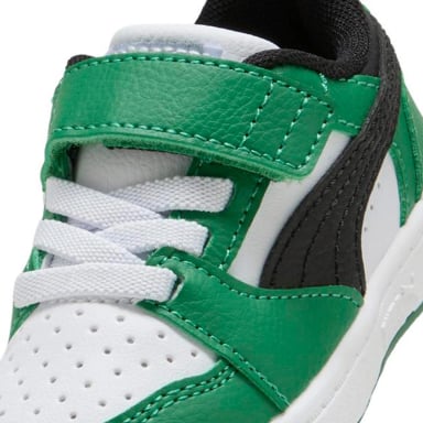 ZAPATILLAS NIÑO PUMA URBANAS VERDE PUMA REBOUND V6 LO AC+ INF - 5