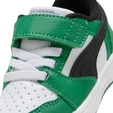 ZAPATILLAS NIÑO PUMA URBANAS VERDE PUMA REBOUND V6 LO AC+ INF - 5