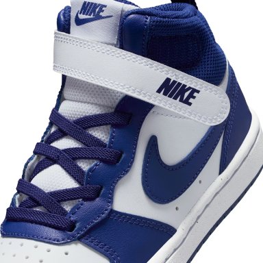 ZAPATILLAS NIÑO NIKE URBANAS AZUL COURT BOROUGH MID 2 BPV - 4