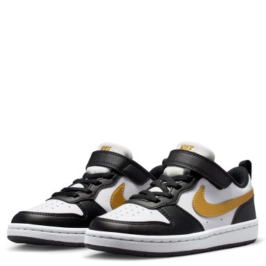 ZAPATILLAS NIÑO NIKE URBANAS NEGRO COURT BOROUGH LOW RECRAFT BPV - 2