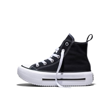 ZAPATILLAS NIÑO CONVERSE URBANAS NEGRO CHUCK TAYLOR ALL STAR DOUBLE STACK PLATFORM - 2