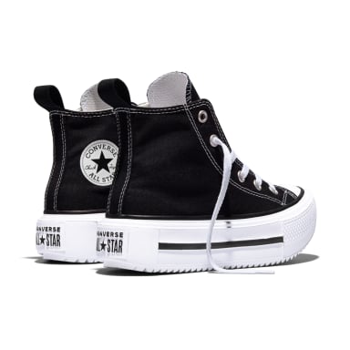 ZAPATILLAS NIÑO CONVERSE URBANAS NEGRO CHUCK TAYLOR ALL STAR DOUBLE STACK PLATFORM - 5